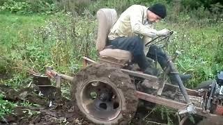 Самодельный трактор Андрея Эткеева