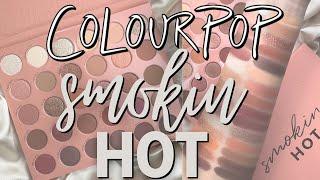 NEW Smokin' Hot ColourPop Mega Palette | SMOKIN' HOT Swatches + LOTS of Comparisons!