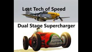 Dual Stage Supercharging 450hp out of 1.5 Liters in 1951