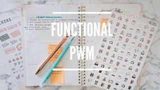 PWM: How I Plan My Days! Minimalist And Functional Planning Ft. Target Planner | Krystal's Couture