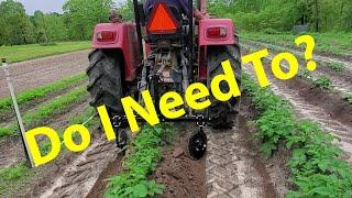 Fertilizing And Hilling Potatoes