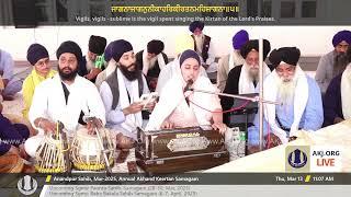 004 AnandpurSahib 13Mar2025 ThuMor DinasSohellaa Keertan Bibi Gurcharan Kaur Jee UK