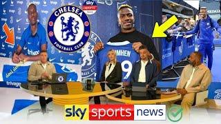 Finally Victor Osimhen Signs For ChelseaOsimhen Arrives In Stamford BridgeChelsea News Today