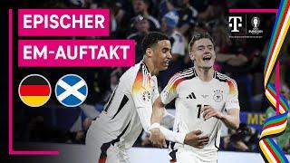 Deutschland - Schottland, Highlights mit Live-Kommentar | UEFA EURO 2024, Gruppenphase | MAGENTA TV