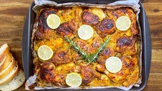 The GREEK LEMON CHICKEN with potatoes recipe you’ll have on rotation!