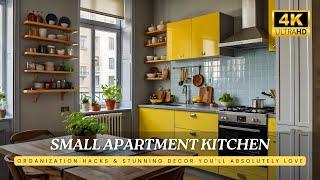 Transform Your Small Apartment Kitchen into a Functional & Beautiful Cooking Space!