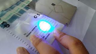 UV Laser Marking/Engraving Machine - Plastic Bag Bar Code Laser Marking