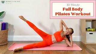 30 Min Full Body Workout - All Levels At Home Pilates (No Equipment)!