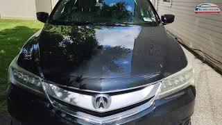 Cleaning , Compounding And Polishing A black Car