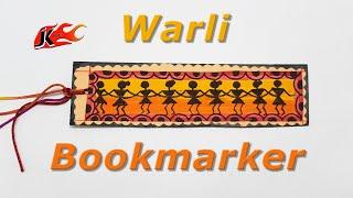 Warli Art #5b Warli Bookmarker | JK Arts Classes