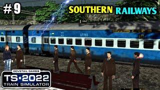 HEAVY THUNDERSTORM TRAIN JOURNEY || TRAIN SIMULATOR 2022 #9