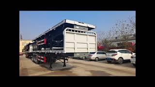 To Africa countries , side wall trailers from China .