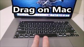 MacBook How to Drag and Drop Files!