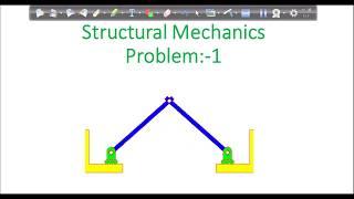 Structure mechanics basic through problem