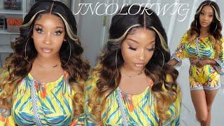 WATCH ME SLAY THIS LACE PART WIG| NO TWEEZING NEEDED ‍️ FT. INCOLORWIG