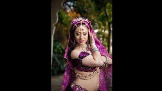 Zeba Bi  Indian Girl Belly Dance on Tango Live