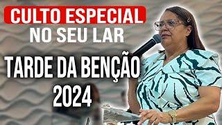 Cristina Maranhão PROFETIZA: TARDE DA BÊNÇÃO | CULTO NO SEU LAR | PREGAÇÃO IMPACTANTE