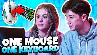aceu & LuluLuvely take on the one mouse, one keyboard challenge