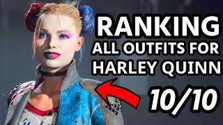 Ranking All Outfits for Harley Quinn in Suicide Squad Kill the Justice League...