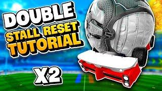 How to Double Flip Reset With Stalls + Training Pack - Rocket League Freestyle Tutorial 2024