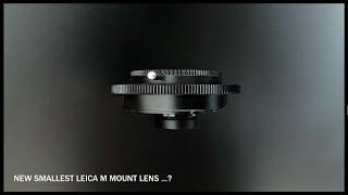  Smallest Leica M Lens? | Funleader LensCap 18mm f8