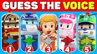 Guess the ROBOCAR POLI Characters by Their Voice