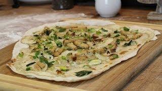 Flammkuchen Rezept vegan  -- Der Bio Koch #583