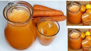 How to make  Carrot and Orange Juice /JudithNatural