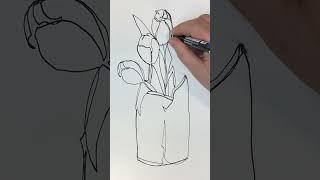 Why not try creating without taking your pen off the page? Here's Anita to show you how!