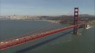 Aerial Drone Videography Of The San Francisco Golden Gate Bridge