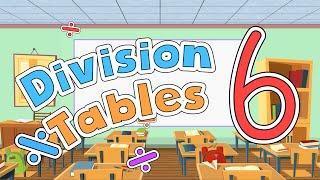 Division Tables | 6 | Jack Hartmann