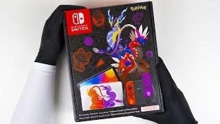 Nintendo Switch OLED Model Pokémon Scarlet & Violet Edition Unboxing