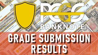 PCGS Banknote Grade Submission Results #banknotes #banknotescollector