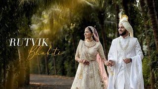 SAME DAY EDIT WEDDING HIGHLIGHT | RUTVIK  BHAKTI | 4K | 2023