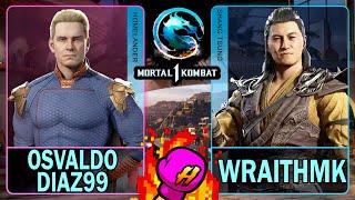 MK1 Osvaldo Diaz99 (HOMELANDER) VS WraithMK (SHANG TSUNG)Mortal Kombat 14K 60ᶠᵖˢ