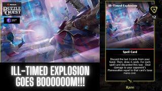 Ill-Timed Explosion Goes BOOM! | Magic the Gathering Puzzle Quest