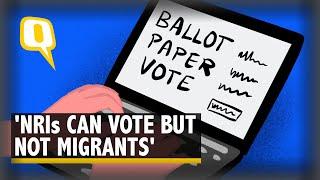 Analysis | EC Plans Postal Ballot for NRIs: What About Our Migrant Workers? | The Quint