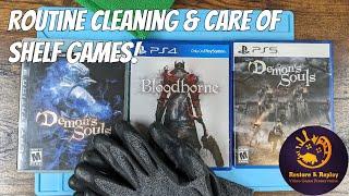 Routine Cleaning & Care of Shelf Games!