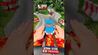 Funny Lego Cars vs Hand Clapping  in BeamNG drive #shorts