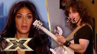 The judges turn nice guy into a rockstar in OUTRAGEOUS audition! | The X Factor UK