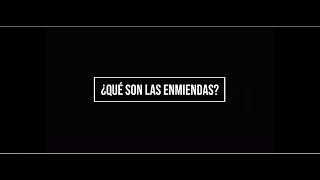 ¿Qué son las enmiendas?