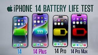 iPhone 14 (All Models): Battery Life DRAIN Test! *Shocking Results*