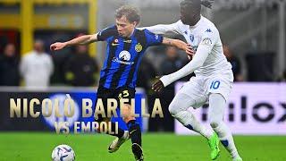 Nicolò Barella vs Empoli | Highlights, Passes, Skills | Inter