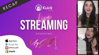 MyCold Skincare X Kuick, the LIVE Shopping APP  #LiveShopping