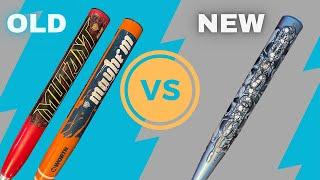 COMPARISON–Old tech bats vs. newer tech: Worth Mayhem vs. Worth Mutant vs. Monsta Sinister