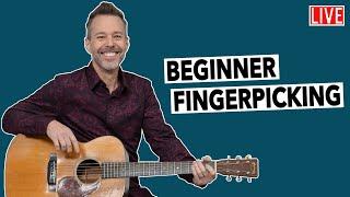 Fingerpicking Guitar Lessons: Beginner's Playbook - LIVE+Q&A!