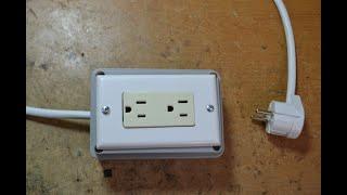 DIY Универсальный адаптер для подключения 110V приборов к сети 220В своими руками