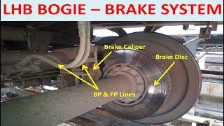 LHB Coaches/Bogies Brake System | How LHB Rake Brake System Work | LHB & ICF Braking Distance