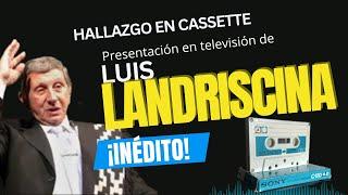 Cassette INÉDITO | LUIS LANDRISCINA | Grabación de la TV | #landriscina