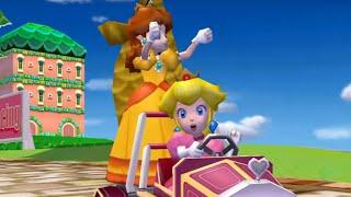 Mario Kart: Double Dash!! - 150cc Mushroom Cup Grand Prix (Peach and Daisy)